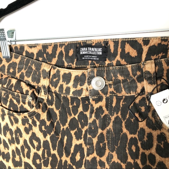Zara cheetah high waist stretch legging NWT - Picture 6 of 8